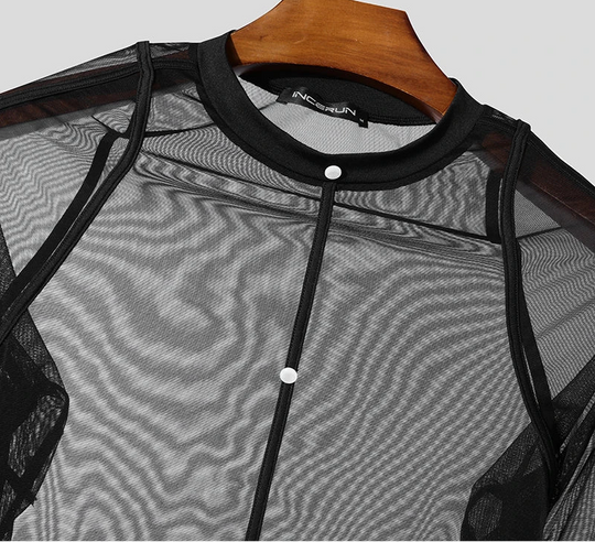 Clubwear Männer | Rave Outfit | Festival Festival Outfits | Techno Shirts | Rave Clothing