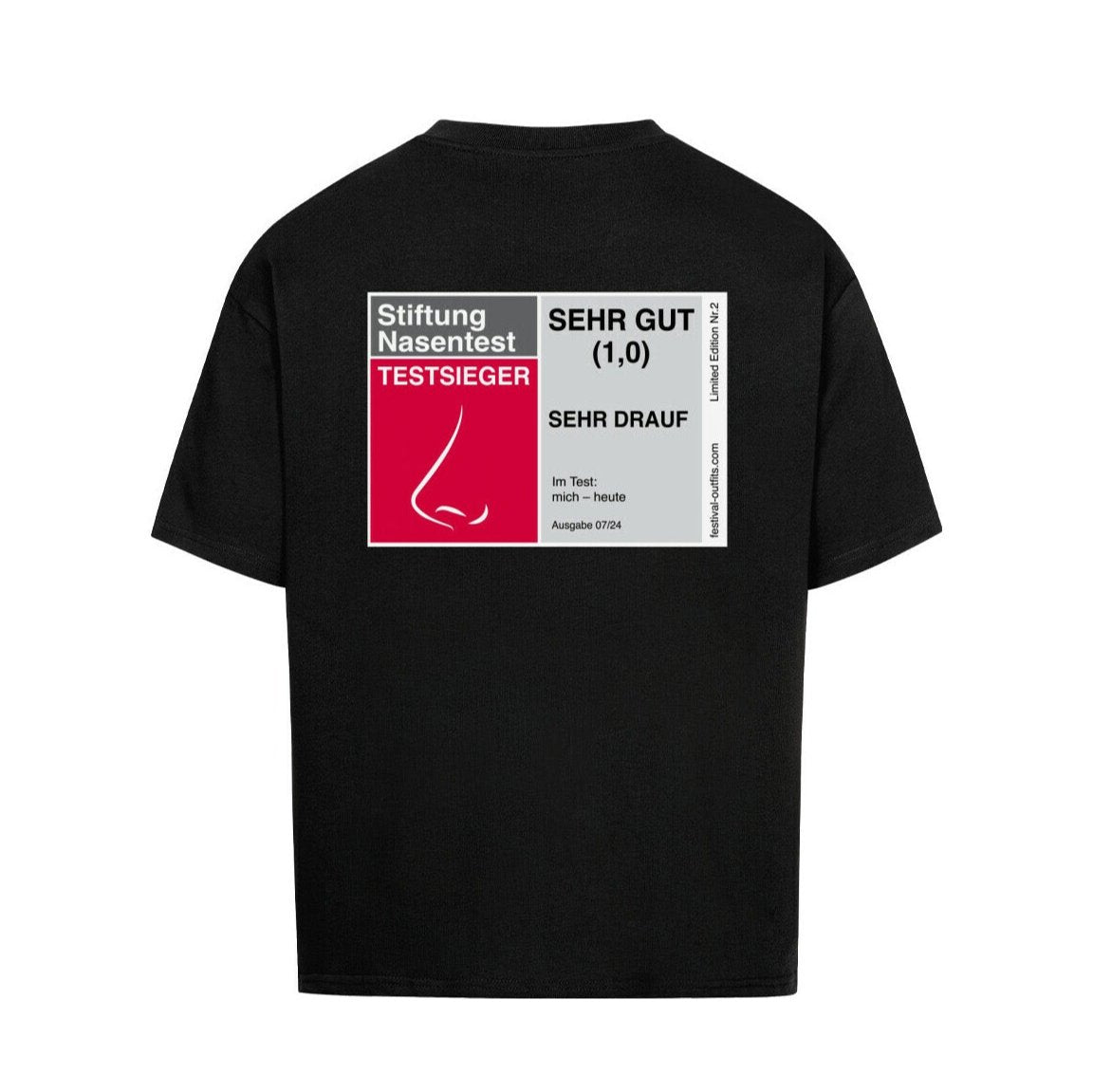 NATZ Clothing! Stiftung Nasentest "sehr drauf"  Limited Edition Nr.2 