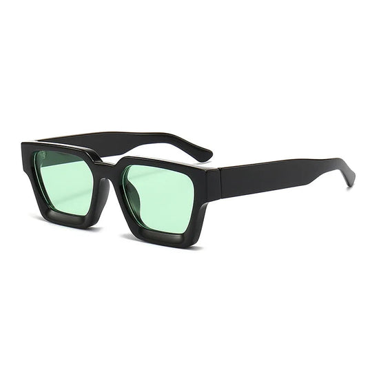 KLASSNUM Männer Sonnenbrille mit quadratischem Rahmen, 2025, Luxusmarke, Designer-Sonnenbrille, Retro, trendige Farbtöne, UV400, Unisex, Damenbrille, Neu Festival Outfits | Techno Shirts | Rave Clothing