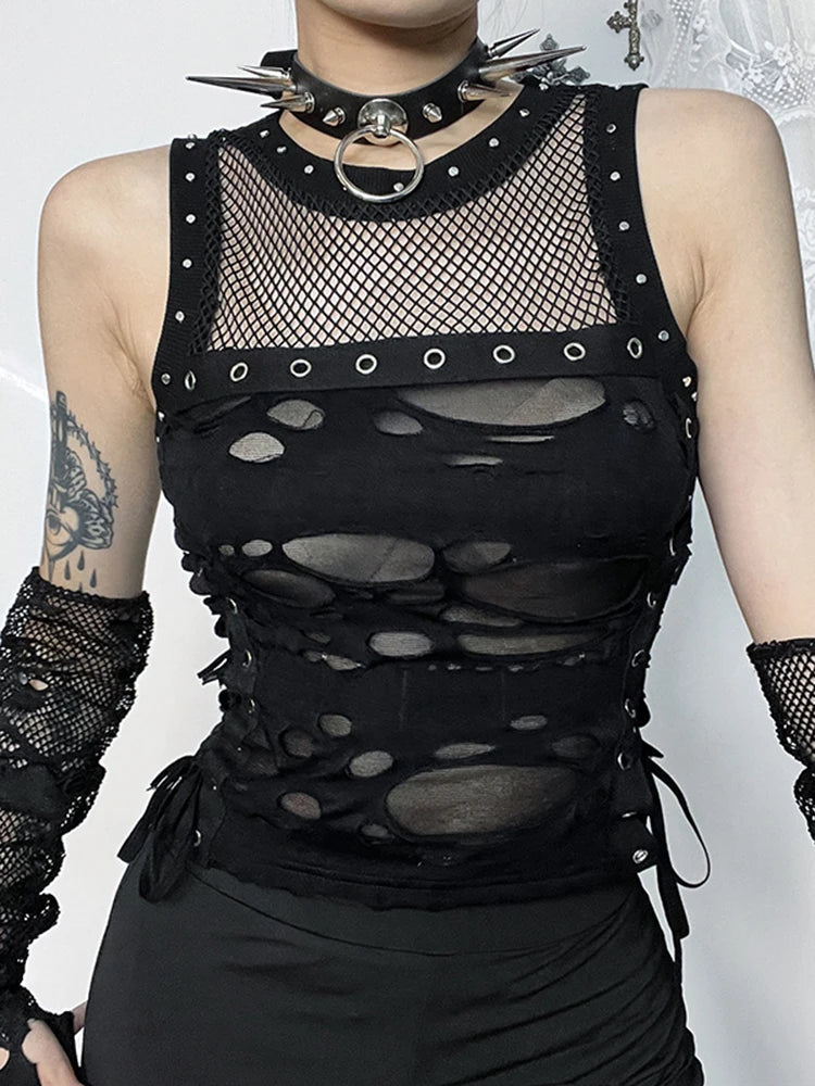 Kinky Rave Top | Techno Outfit