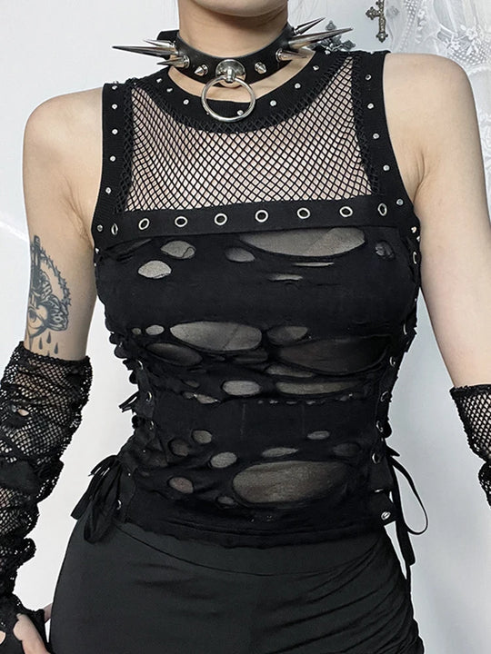 Kinky Rave Top | Techno Outfit