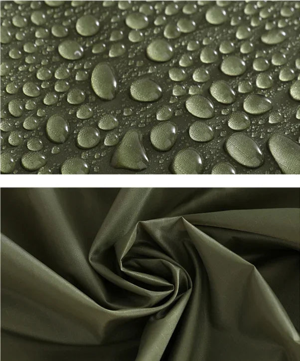 3-in-1-Militär-Regenmantel für den Außenbereich, mit Kapuze, wasserdicht, Regenponcho, Motorrad-Regenschutz, Camping, Wandern, Reisen, Regenbekleidung, Zelt Festival Outfits | Techno Shirts | Rave Clothing