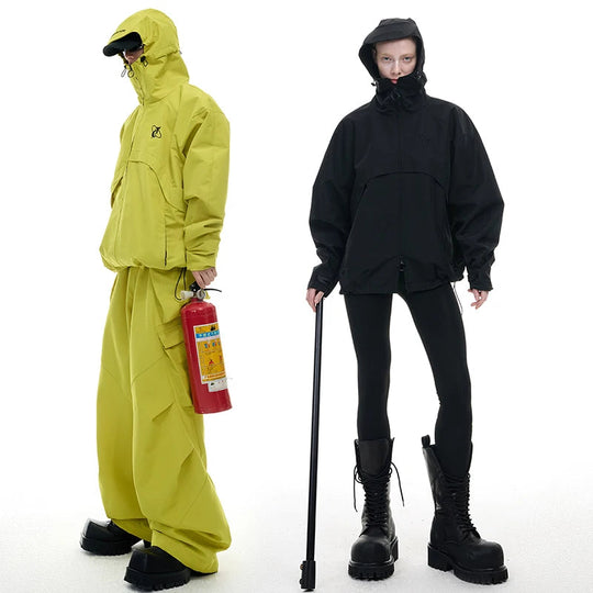 Regenmantel Festival Outfits | Techno Shirts | Rave Clothing