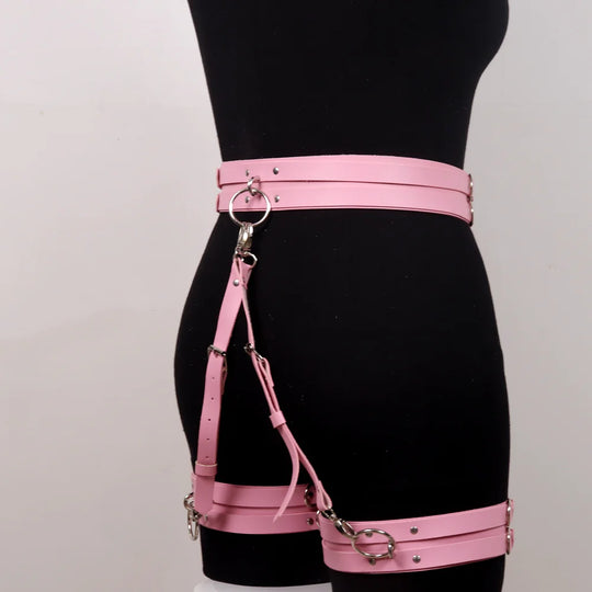 Kinky BDSM Bondage Belt Leg Thigh