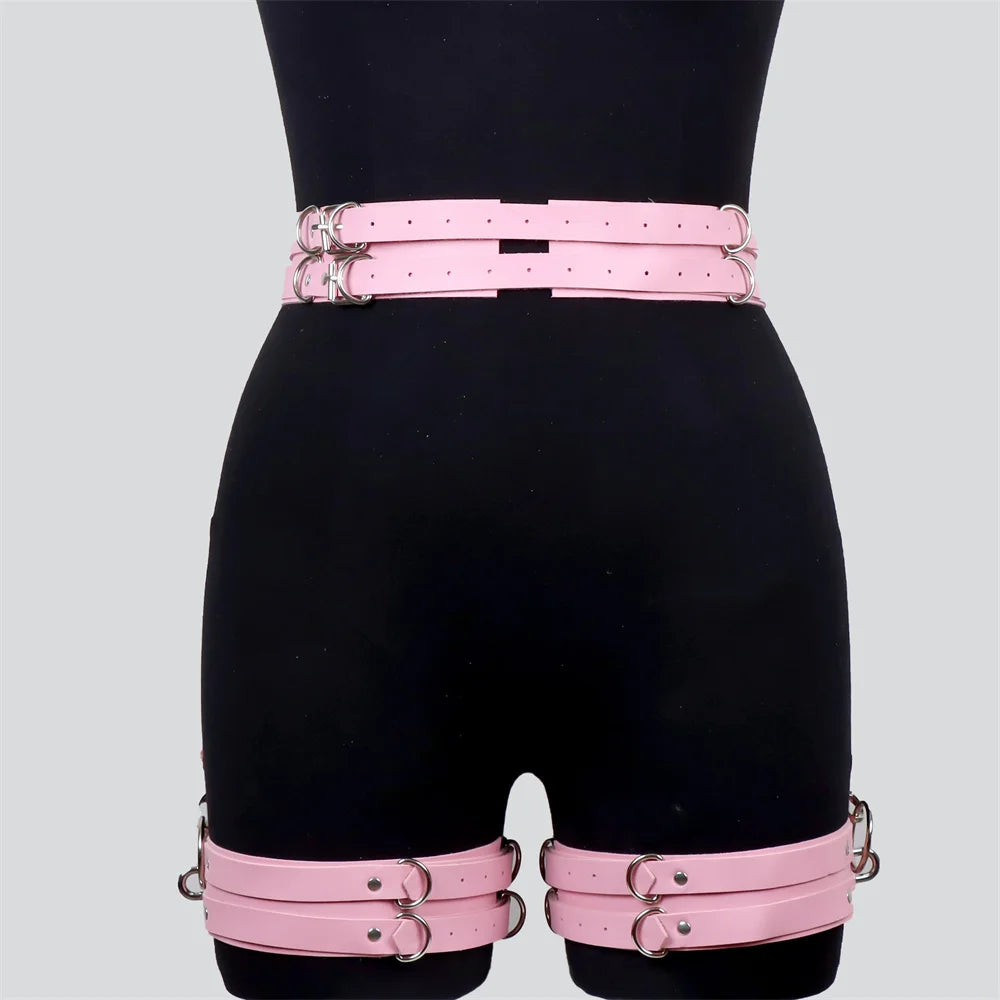 Kinky BDSM Bondage Belt Leg Thigh