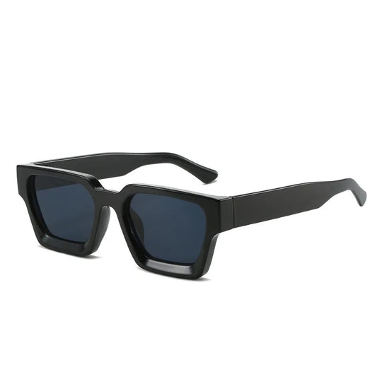 KLASSNUM Männer Sonnenbrille mit quadratischem Rahmen, 2025, Luxusmarke, Designer-Sonnenbrille, Retro, trendige Farbtöne, UV400, Unisex, Damenbrille, Neu Festival Outfits | Techno Shirts | Rave Clothing