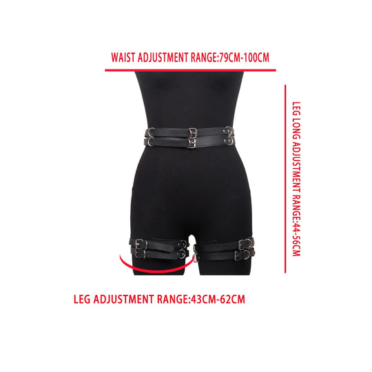 Kinky BDSM Bondage Belt Leg Thigh