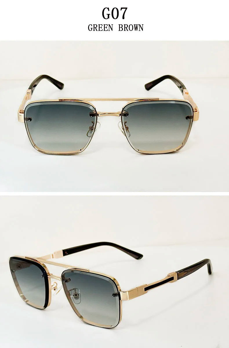 Neue Sonnenbrille Für Männer Luxus Mode Gläser Sonnencreme Quadrat Sonnenbrille Frauen Trendy Vintage Gafas De Sol Hombre Zonnebril Su Festival Outfits | Techno Shirts | Rave Clothing