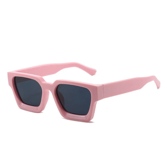 KLASSNUM Männer Sonnenbrille mit quadratischem Rahmen, 2025, Luxusmarke, Designer-Sonnenbrille, Retro, trendige Farbtöne, UV400, Unisex, Damenbrille, Neu Festival Outfits | Techno Shirts | Rave Clothing