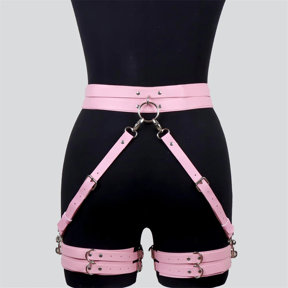 Kinky BDSM Bondage Belt Leg Thigh