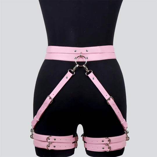 Kinky BDSM Bondage Belt Leg Thigh