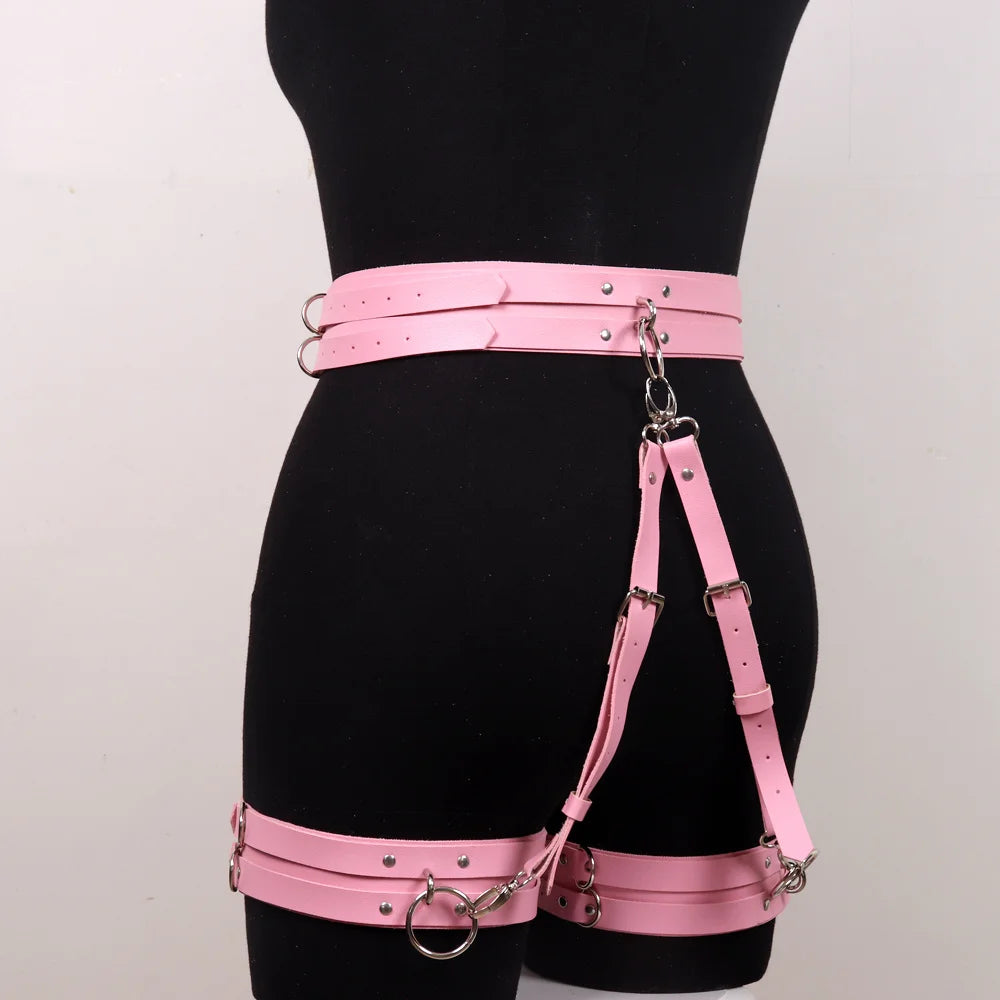 Kinky BDSM Bondage Belt Leg Thigh