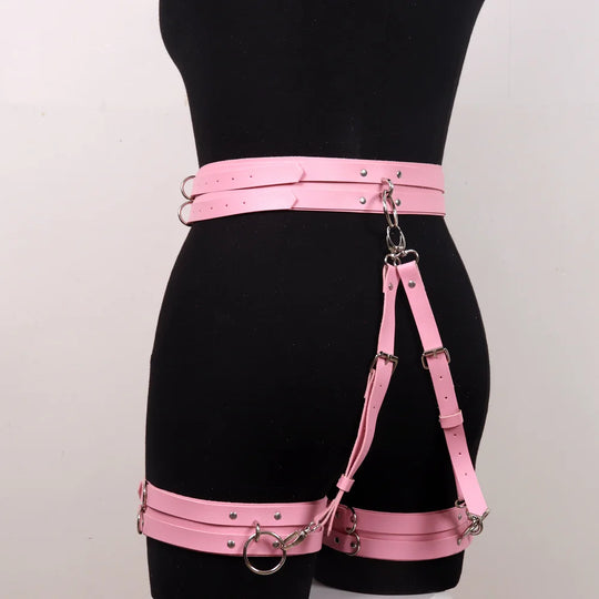 Kinky BDSM Bondage Belt Leg Thigh