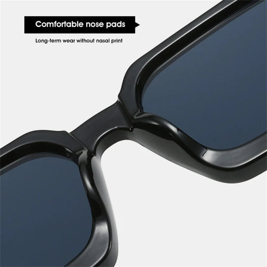 KLASSNUM Männer Sonnenbrille mit quadratischem Rahmen, 2025, Luxusmarke, Designer-Sonnenbrille, Retro, trendige Farbtöne, UV400, Unisex, Damenbrille, Neu Festival Outfits | Techno Shirts | Rave Clothing