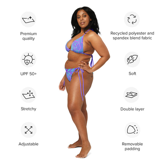 NATZ Clothing! Festival plus size Bikini "Paris" FESTIVAL OUTFITS & STREETWEAR