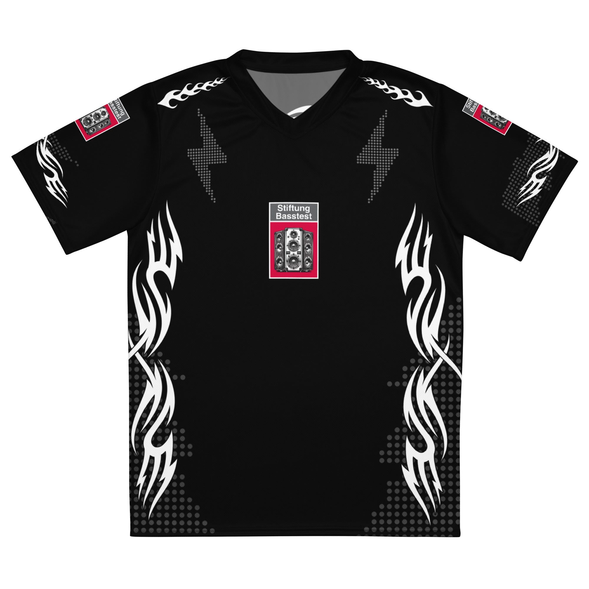 Football – Rave Trikot Y2k "Stiftung Basstest" plus size xxs-6xl FESTIVAL OUTFITS & Techno Outfits 