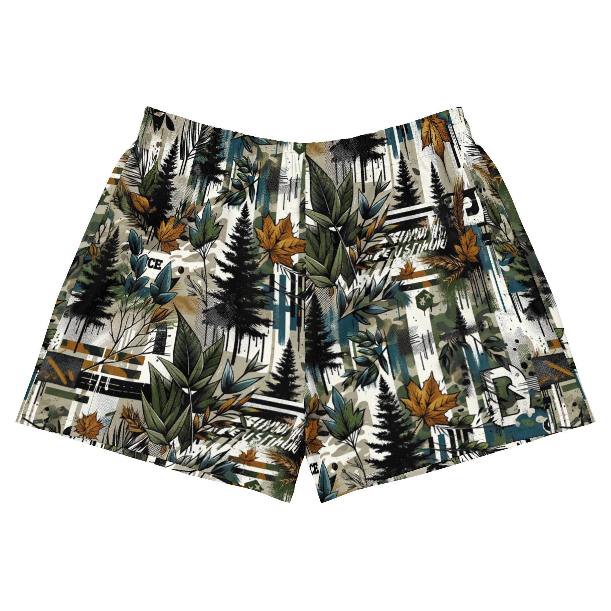NATZ CLOTHING! Festival Shorts - Rave Hose - Festival Outfit "Technowood" FESTIVAL OUTFITS & STREETWEAR