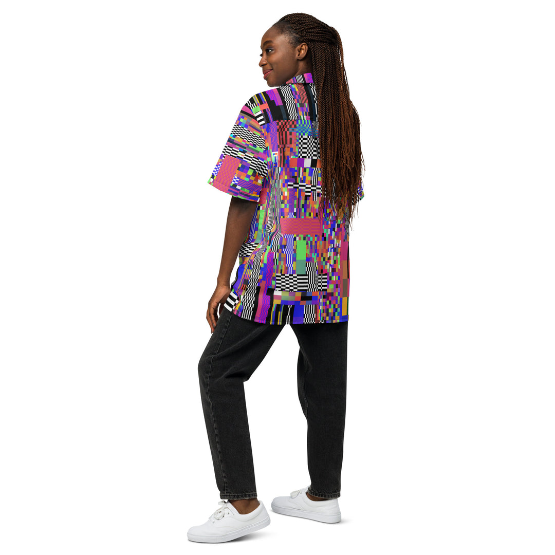 Streetwear Hemd mit Knöpfen | all over print | Streetlook Streetwear Festival Shirts