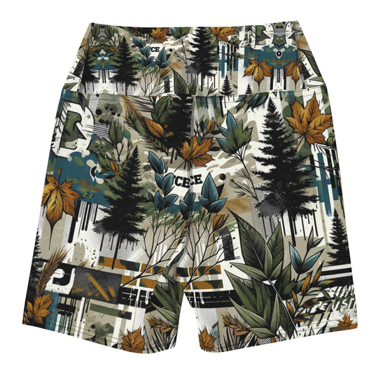 NATZ CLOTHING! Festival Radlerhose - Rave Short - Festival Outfit "Technowood" FESTIVAL OUTFITS & STREETWEAR