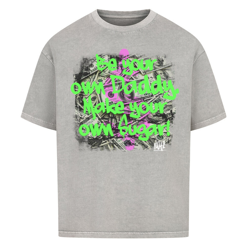 Oversized T-Shirt mit Spruch (Doubleprint) MarketPrint