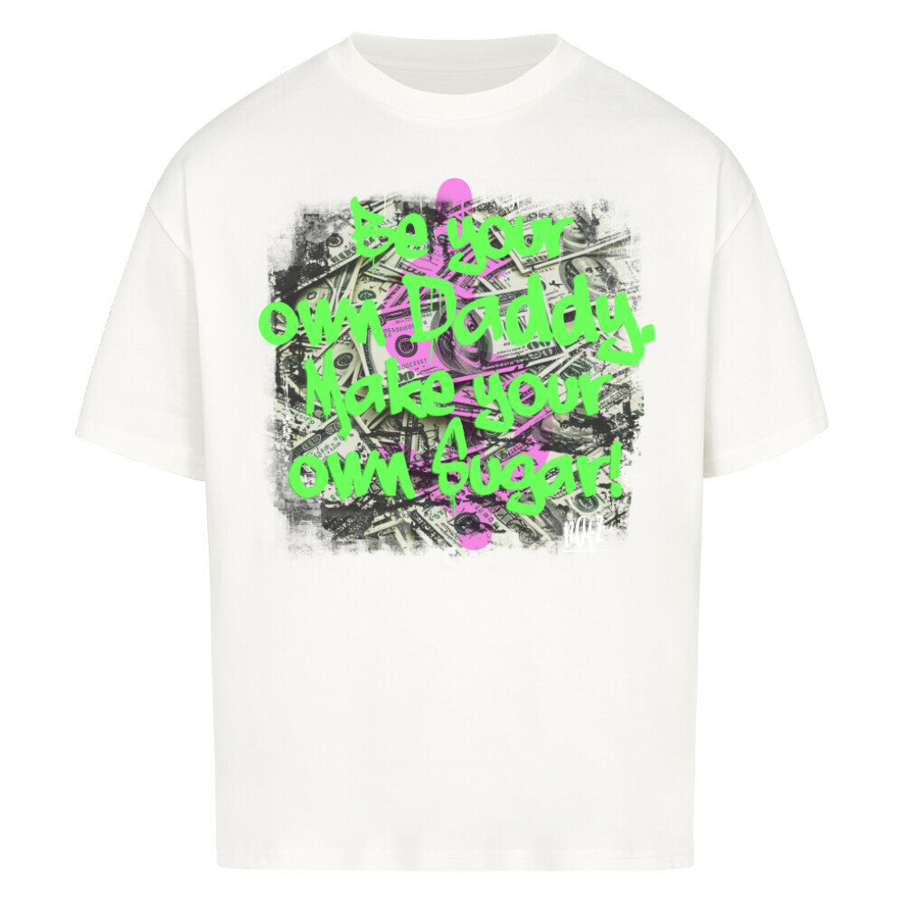 Oversized T-Shirt mit Spruch (Doubleprint) MarketPrint